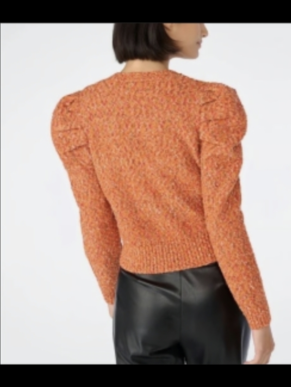 Karl Lagerfeld Fuzzy Wool Blend Cardigan, VGUC, Size XL - Picture 2 of 9